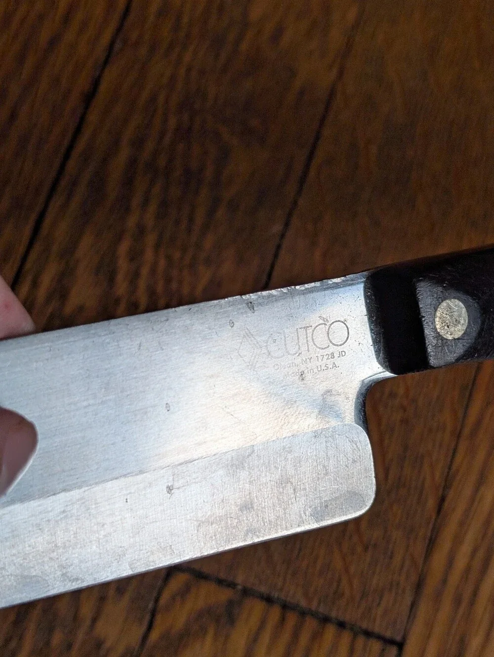Set Of 2 CUTCO CLASSIC HANDLE 1738 JD & 1725 Prep Knives Knife Set Full Tang
